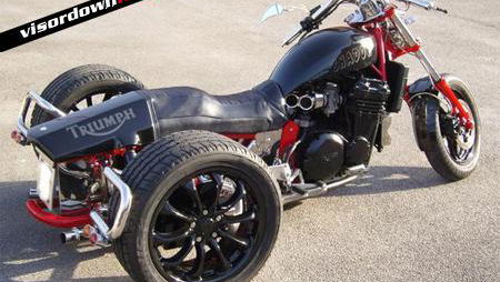 Custom-built Triumph trike for Â£7950